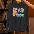 100 Days Of School Preppy 100th Day Of School Teachers Girls Unisex Hoodie, gift for family, gift for coworker