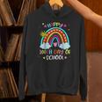 100th Day Of School Rainbow Happy 100 Days Smarter Teacher Unisex Hoodie, gift for family, gift for coworker