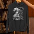 2nd Grade Typography Team 2nd Grade Teacher Back To School Unisex Hoodie, 2nd Grade Teacher Hoodies, gift for family, gift for coworker