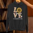 4th Grade Teacher Love Autumn Fall Sunflower Appreciation Unisex Hoodie, 4th Grade Teacher Hoodies, gift for family, gift for coworker