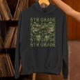 5th Grade Teacher Student Camo Bow Back To School Unisex Hoodie, gift for family, gift for coworker