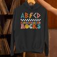 ABCD Kindergarten Rocks Back To School Teacher Kindergarten Unisex Hoodie, gift for family, gift for coworker