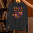 ABCs Learning Kindergarten Teacher Halloween Alphabet Unisex Hoodie, gift for family, gift for coworker ABCs Learning Kindergarten Teacher Halloween Alphabet Unisex Hoodie, gift for family, gift for coworker