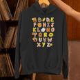 Alphabet Turkey Thanksgiving Costume Preschool Teacher Men Women Unisex Hoodie, gift for family, gift for coworker