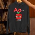 A Is For Apple Pre-K Kindergarten Teacher Student Unisex Hoodie, gift for family, gift for coworker A Is For Apple Pre-K Kindergarten Teacher Student Unisex Hoodie, gift for family, gift for coworker