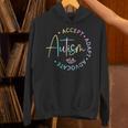 Autism Awareness Accept Adapt Advocate Autism Mom Teacher Unisex Hoodie, gift for family, gift for coworker Autism Awareness Accept Adapt Advocate Autism Mom Teacher Unisex Hoodie, gift for family, gift for coworker