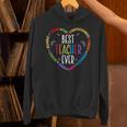 Best Teacher Ever Teacher Motivational Appreciation Unisex Hoodie, gift for family, gift for coworker