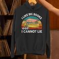 I Like Big Book Cant Lie Nerd School Librarian Teacher For Men Women Kids Unisex Hoodie, gift for family, gift for coworker
