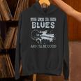 Blues Music Band Lover Vintage Guitar Teacher Blues Unisex Hoodie, gift for family, gift for coworker