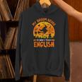 My Broom Broke So Now I Teach English Halloween Teacher Unisex Hoodie, English Teacher Hoodies, gift for family, gift for coworker