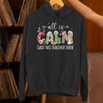 All Is Calm Said No Teacher Ever Teacher Christmas Unisex Hoodie, gift for family, gift for coworker