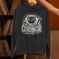 Cat Chaos Coordinator For Women Mom Halloween Teacher Unisex Hoodie, gift for family, gift for coworker Cat Chaos Coordinator For Women Mom Halloween Teacher Unisex Hoodie, gift for family, gift for coworker
