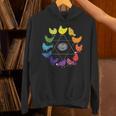 Chicken Themed Color Wheel Educational Art Teacher Artist Men Women Girls Kids Unisex Hoodie, gift for family, gift for coworker
