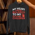 Childcare My Heart Belongs To Children Daycare Teacher Men Women Unisex Hoodie, gift for family, gift for coworker