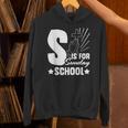 Christian Teacher S Is For Sunday School Essentials Unisex Hoodie, gift for family, gift for coworker