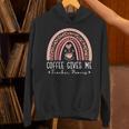 Coffee Gives Me Teacher Powers Leopard Rainbow Teacher Unisex Hoodie, gift for family, gift for coworker Coffee Gives Me Teacher Powers Leopard Rainbow Teacher Unisex Hoodie, gift for family, gift for coworker