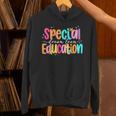 Color Special Education Squad Groovy Dream Team SPED Teacher Unisex Hoodie, Groovy Teacher Hoodies, gift for family, gift for coworker Color Special Education Squad Groovy Dream Team SPED Teacher Unisex Hoodie, Groovy Teacher Hoodies, gift for family, gift for coworker