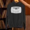 Composition Notebook Halloween Costume Teacher Student Unisex Hoodie, gift for family, gift for coworker Composition Notebook Halloween Costume Teacher Student Unisex Hoodie, gift for family, gift for coworker