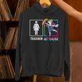 Cute Art Teacher Magical Dabbing Unicorn Artist Unisex Hoodie, gift for family, gift for coworker