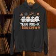 Cute Ghosts Pre-K Boo Crew Teachers Halloween Party Team For Men Women Kids Unisex Hoodie, gift for family, gift for coworker