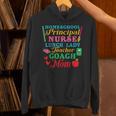 Cute Principal Nurse Lunch Lady Teacher Coach Homeschool Mom Unisex Hoodie, gift for family, gift for coworker Cute Principal Nurse Lunch Lady Teacher Coach Homeschool Mom Unisex Hoodie, gift for family, gift for coworker