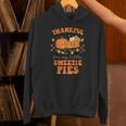 Cute Thanksgiving Teacher Thankful For My Sweetie Pies Mom Unisex Hoodie, gift for family, gift for coworker