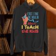 Diabetic Teacher Diabetes Awareness Insulin Blue Ribbon Unisex Hoodie, gift for family, gift for coworker