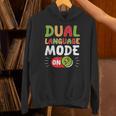 Dual Language Teacher Bilingual Teacher Unisex Hoodie, gift for family, gift for coworker Dual Language Teacher Bilingual Teacher Unisex Hoodie, gift for family, gift for coworker