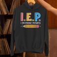 I E P I Encourage Progress Special Education Teacher Unisex Hoodie, gift for family, gift for coworker
