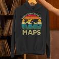 Easily Distracted By Maps Geography Teacher Unisex Hoodie, gift for family, gift for coworker
