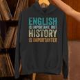 English Is Important But History Is Importanter Teacher Unisex Hoodie, History Teacher Hoodies, English Teacher Hoodies, gift for family, gift for coworker English Is Important But History Is Importanter Teacher Unisex Hoodie, History Teacher Hoodies, English Teacher Hoodies, gift for family, gift for coworker