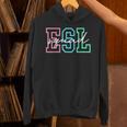 ESL Squad Teacher English As A Second Language Unisex Hoodie, Esl Teacher Hoodies, English Teacher Hoodies, gift for family, gift for coworker