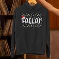 FA LA8 Christmas Santa Fa La Math Teacher Men Women Unisex Hoodie, gift for family, gift for coworker