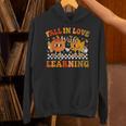 Fall In Love With Learning Autumn Pumpkin Fall Teacher Kids Unisex Hoodie, gift for family, gift for coworker Fall In Love With Learning Autumn Pumpkin Fall Teacher Kids Unisex Hoodie, gift for family, gift for coworker