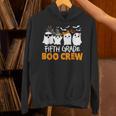 Fifth Grade Boo Crew Halloween Teacher Costume Unisex Hoodie, gift for family, gift for coworker