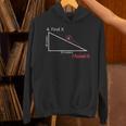Find X Math Teacher Graphic Sarcastic Novelty Dad Joke Unisex Hoodie, gift for family, gift for coworker