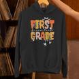 First Grade Dream Retro Team Fall Halloween Spooky Teachers Unisex Hoodie, First Grade Teacher Hoodies, gift for family, gift for coworker First Grade Dream Retro Team Fall Halloween Spooky Teachers Unisex Hoodie, First Grade Teacher Hoodies, gift for family, gift for coworker