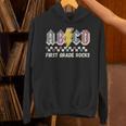 First Grade Rocks Teachers Back To School ABCD Rock Students Unisex Hoodie, First Grade Teacher Hoodies, gift for family, gift for coworker