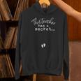 Fun Pregnant Teacher Announcement Idea- Footprints On Tummy Unisex Hoodie, gift for family, gift for coworker Fun Pregnant Teacher Announcement Idea- Footprints On Tummy Unisex Hoodie, gift for family, gift for coworker