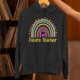 Future Teacher Rainbow Unisex Hoodie, Future Teacher Hoodies, gift for family, gift for coworker Future Teacher Rainbow Unisex Hoodie, Future Teacher Hoodies, gift for family, gift for coworker