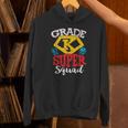Grade K Super Squad Superhero Kindergarten Teacher Team Unisex Hoodie, Super Teacher Hoodies, gift for family, gift for coworker Grade K Super Squad Superhero Kindergarten Teacher Team Unisex Hoodie, Super Teacher Hoodies, gift for family, gift for coworker