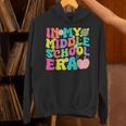 Groovy In My Middle School Era Back To School Teacher Unisex Hoodie, Groovy Teacher Hoodies, gift for family, gift for coworker Groovy In My Middle School Era Back To School Teacher Unisex Hoodie, Groovy Teacher Hoodies, gift for family, gift for coworker
