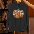 Halloween Books Pumpkin Reading Teacher Fall Men Women Unisex Hoodie, gift for family, gift for coworker
