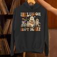 Halloween SLP Sped Teacher Groovy Inclusion Isn't Scary Unisex Hoodie, Groovy Teacher Hoodies, gift for family, gift for coworker