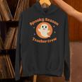 Halloween Teacher Crew Spooky Season Retro Ghost Unisex Hoodie, gift for family, gift for coworker Halloween Teacher Crew Spooky Season Retro Ghost Unisex Hoodie, gift for family, gift for coworker