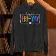 Happy Fri-Yay Fri Yay Teacher Student Friday Weekend Unisex Hoodie, gift for family, gift for coworker