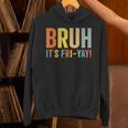 Happy Friyay Teacher Shirt Cute Teacher Fashion Bruh Fri-Yay Unisex Hoodie, gift for family, gift for coworker