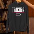 Humor Teacher Empty Battery Power Men Women Unisex Hoodie, gift for family, gift for coworker Humor Teacher Empty Battery Power Men Women Unisex Hoodie, gift for family, gift for coworker