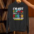 I'm Not Short I'm Pre-K Teacher Size Back To School Teacher Unisex Hoodie, gift for family, gift for coworker I'm Not Short I'm Pre-K Teacher Size Back To School Teacher Unisex Hoodie, gift for family, gift for coworker