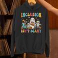 Inclusion Isn't Scary SLP Halloween Sped Teacher Therapy Unisex Hoodie, gift for family, gift for coworker